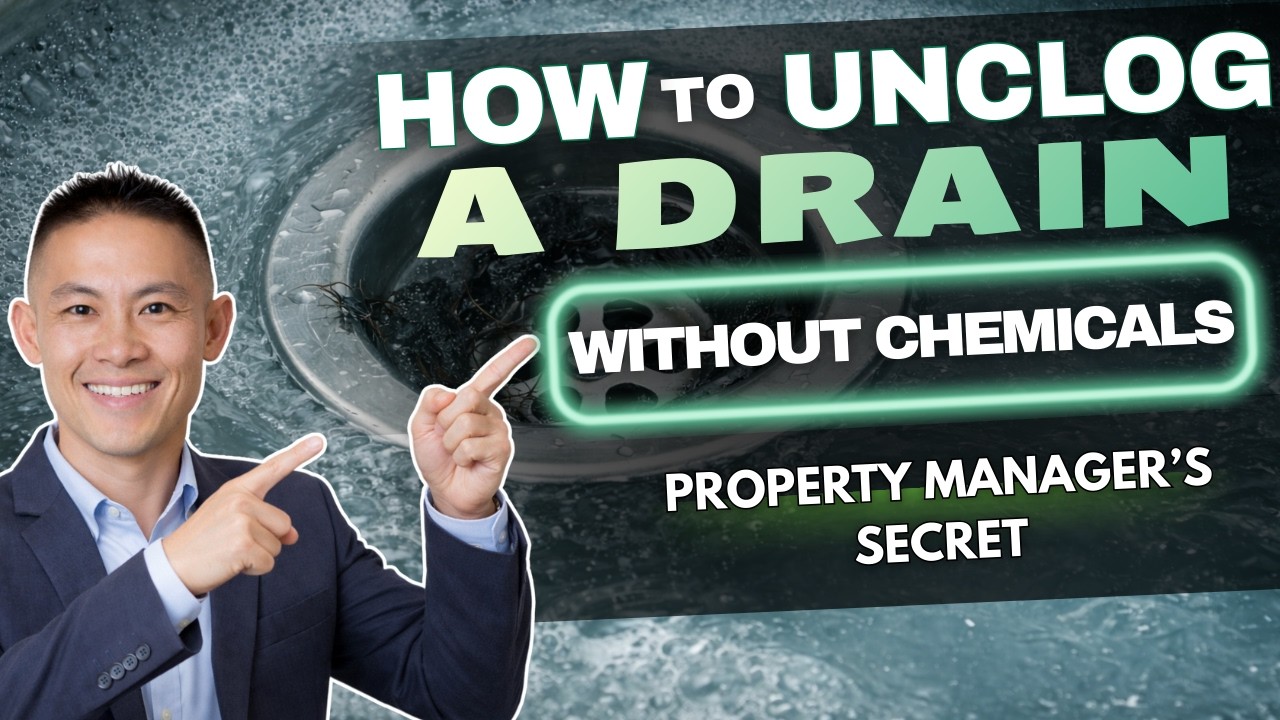 Property Manager's Secret to Unclog Any Drain Fast