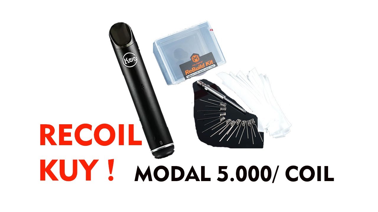 Recoil Kuy Pod, Pakai Rebuild Kit caliburn by Coil Master