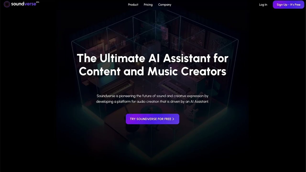 Soundverse - AI Music Generator - Short Walkthrough