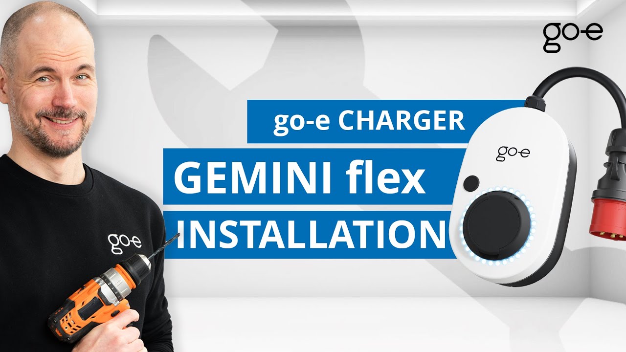 go-e Charger Gemini flex: Så här installerar du laddboxen hemma