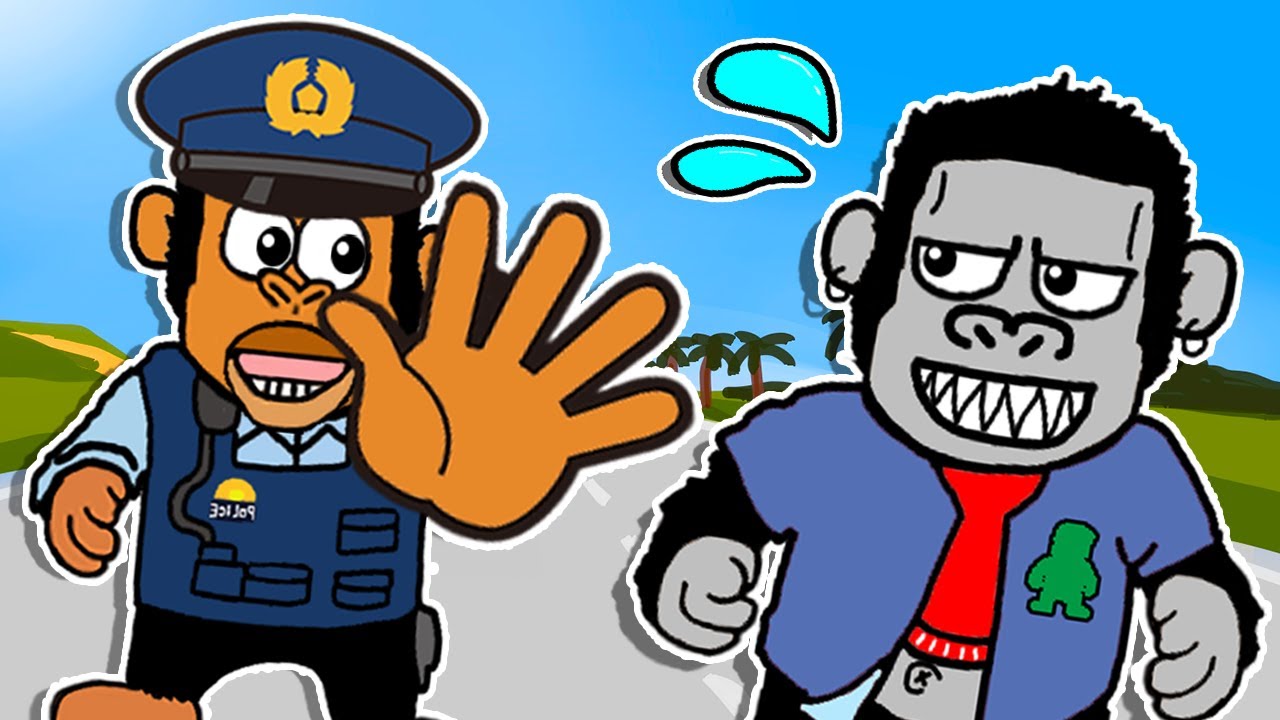 はたらくくるまのうた♪止まれ！泥棒 ちびっこ警察出動！おまわりさんに変身して行くぞ！つーちゃんとボビーくん♪