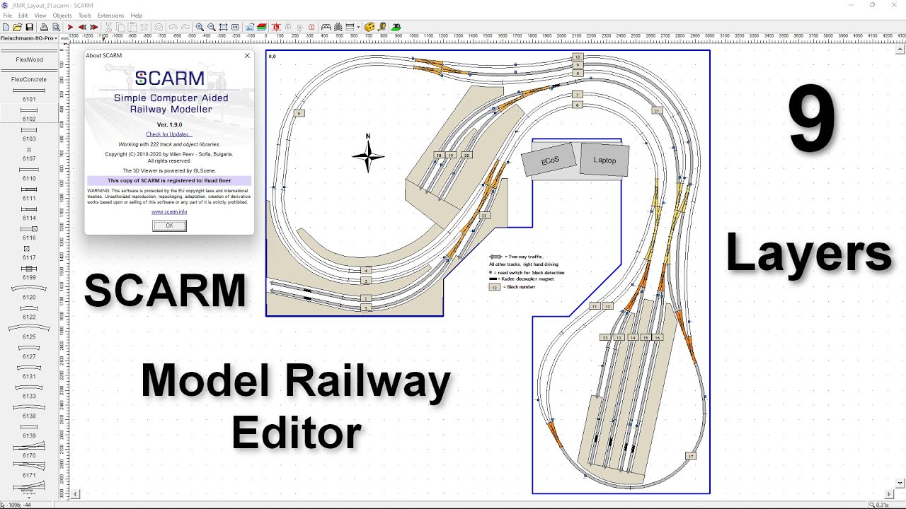 Model Railway Design with SCARM 09