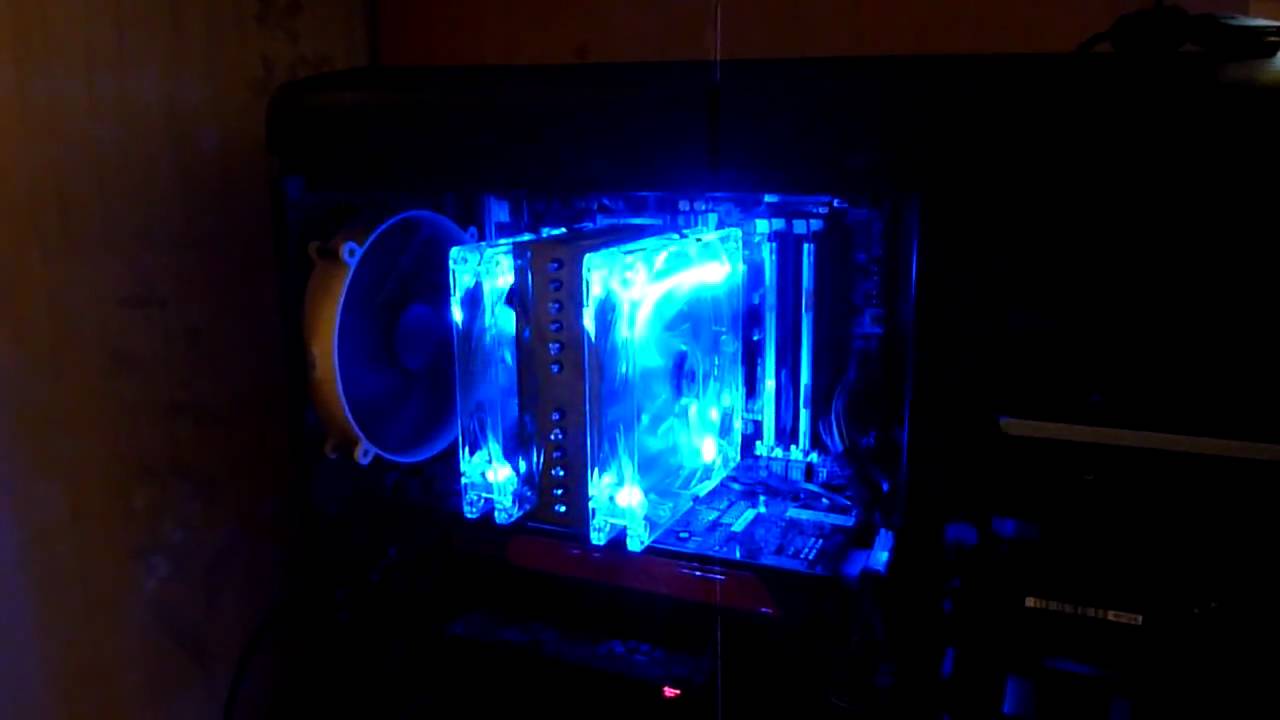 Prolimatech Armageddon CPU cooler with 140mm fans