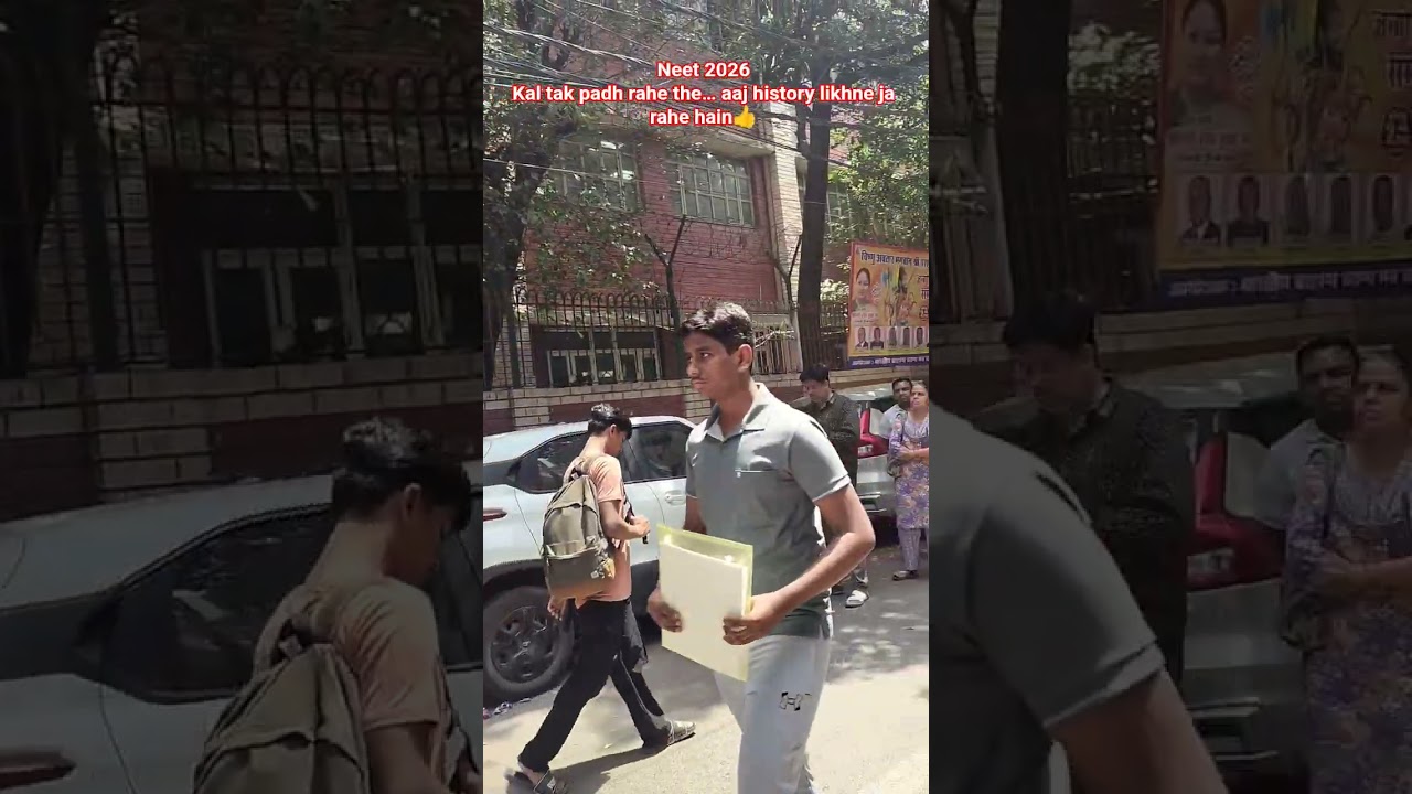 Delhi exam centre ka haal #neet #neet2026 #viral #topper