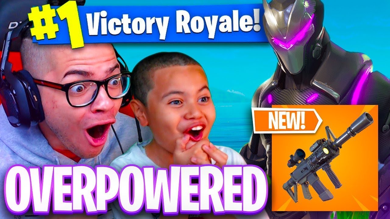 *NEW* THERMAL WEAPON MIGHT GET ME BANNED 🔥! NEW COLOR OMEGA! FORTNITE BATTLE ROYALE! 9 YEAR OLD KID