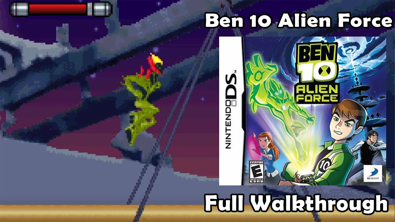 Ben 10 Alien Force (DS) Full Walkthrough
