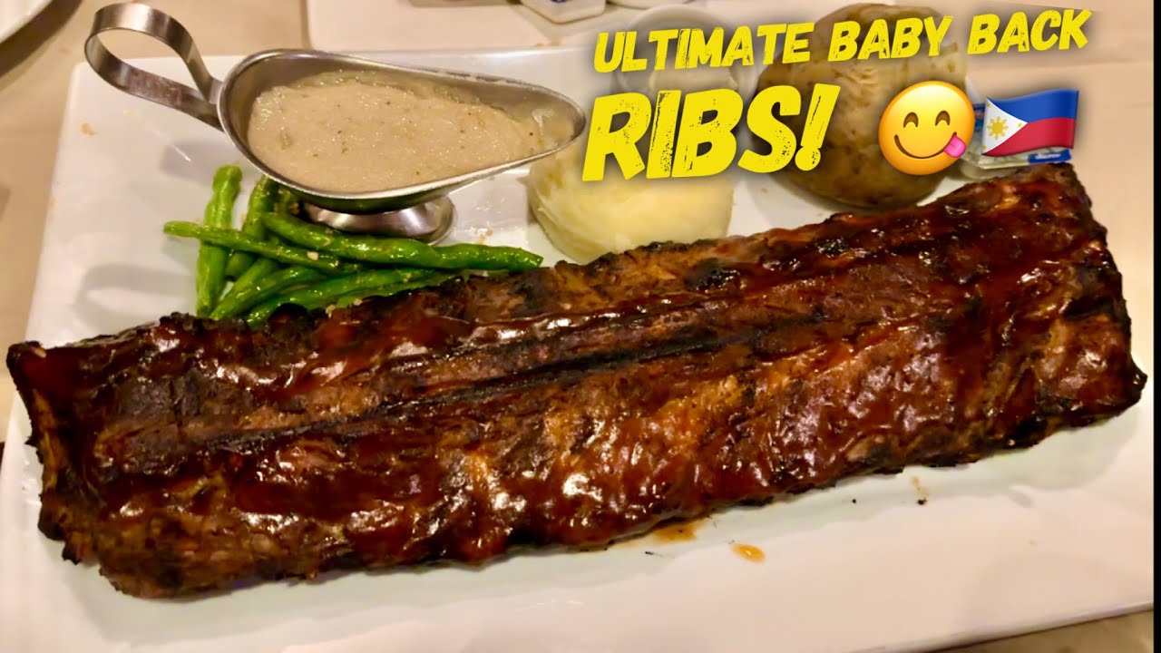 Texas Joe's Baby Back Ribs | Crispy Jumbo Rib | Best Restaurant Subic Bay | Tasty | Must Try!