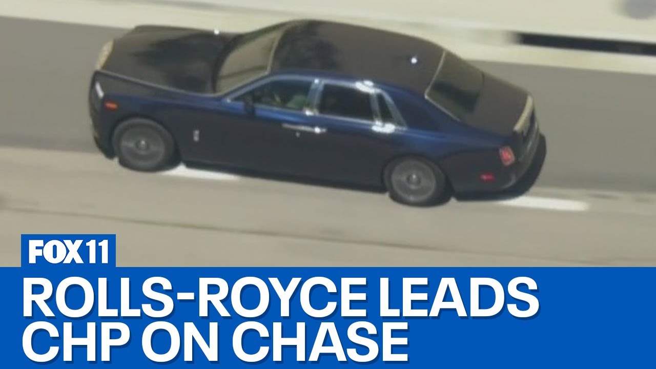 Potentially stolen Rolls-Royce leads police on chase in East LA