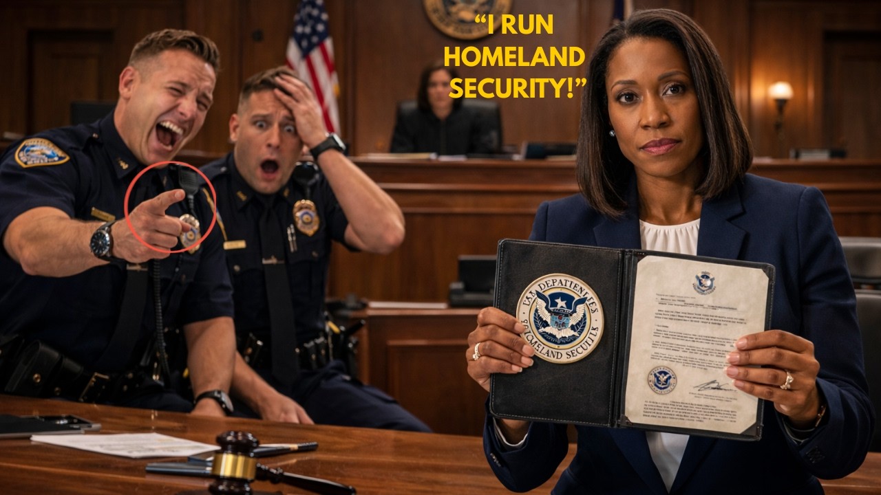 Cops Laughed at Black Woman in Court — Then Shocked When She Said: “I Run Homeland Security”
