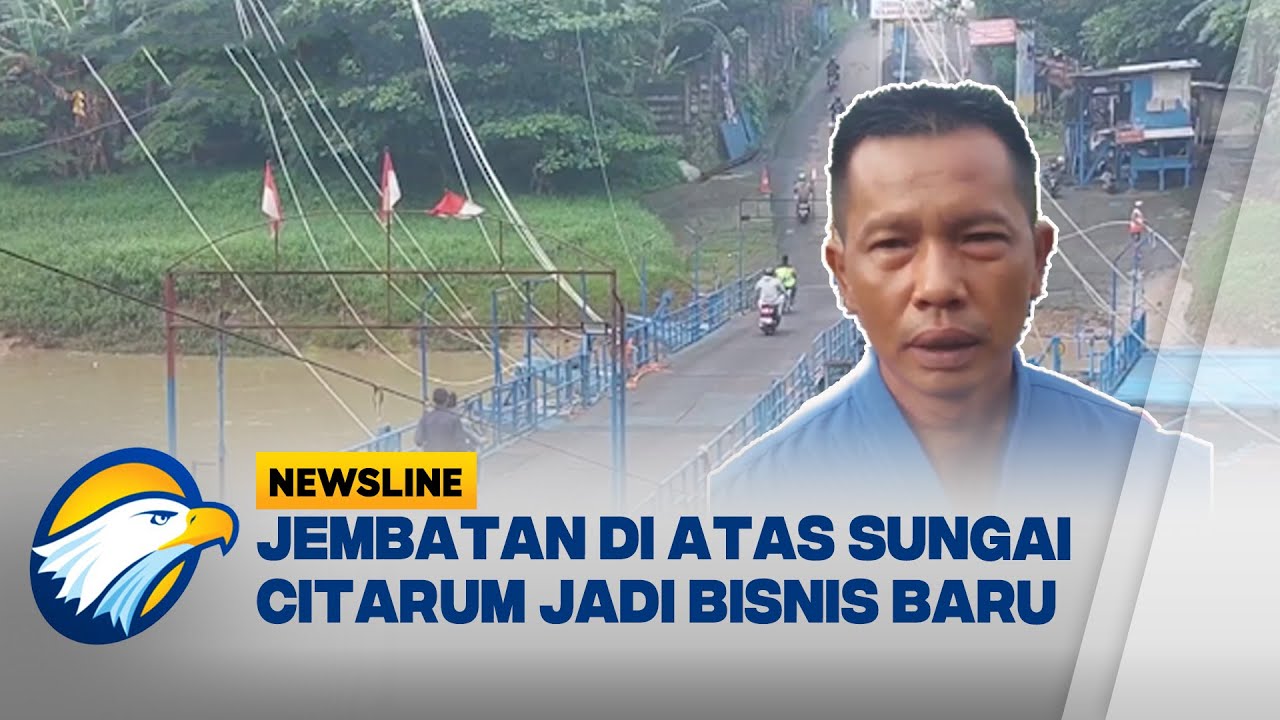 Jembatan Sungai Citarum Jadi Ladang Bisnis Warga - [Newsline]