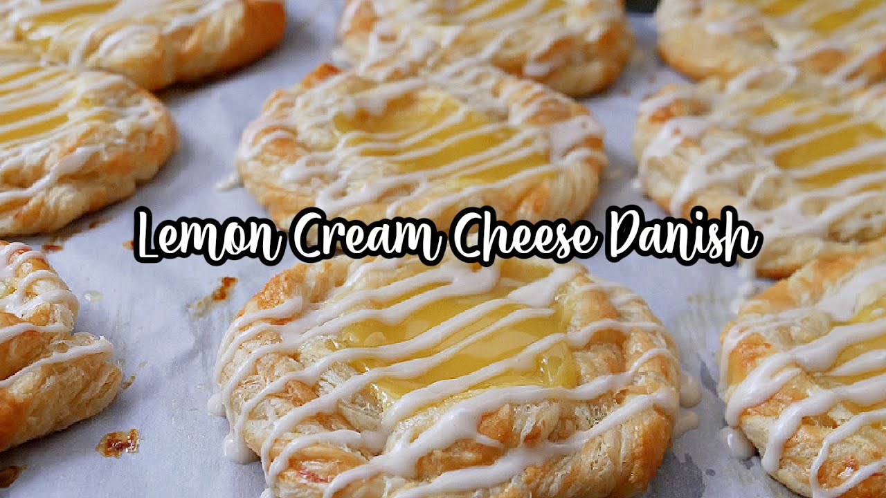 Lemon Cream Cheese Danish