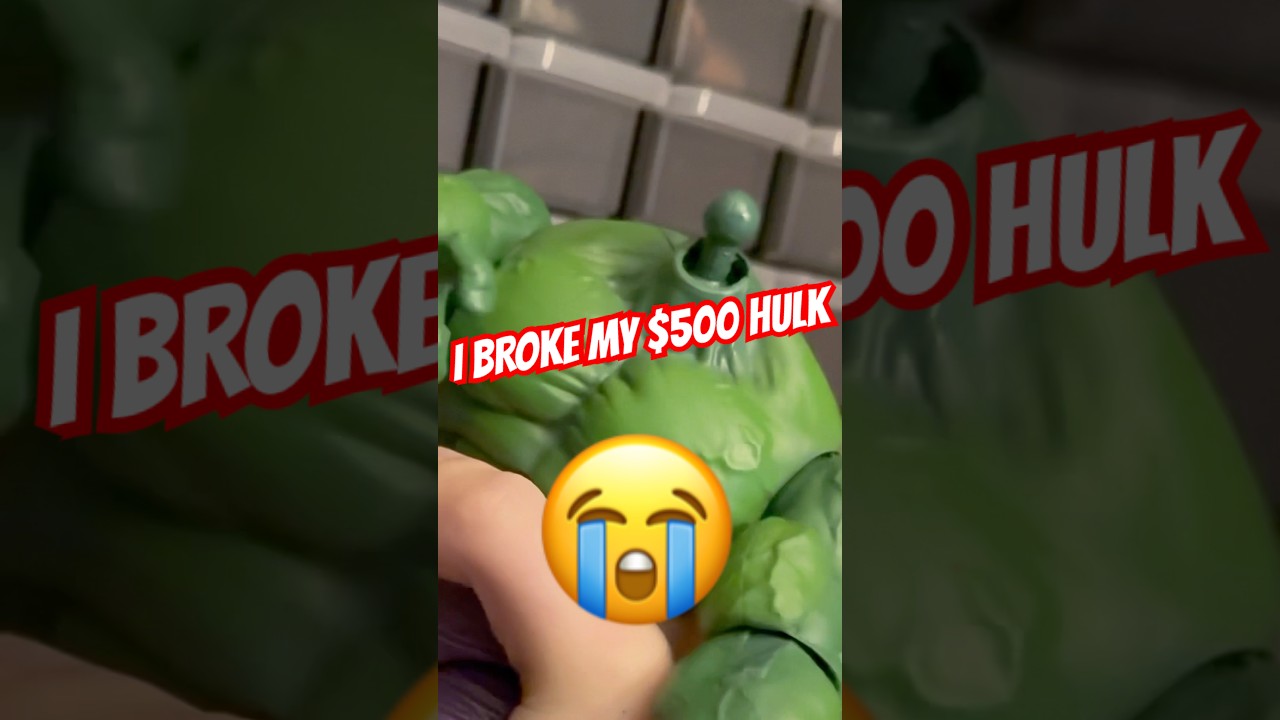 I broke my $500 Hulk Figure! #marvel #marvellegends #actionfigures #marvelrivals