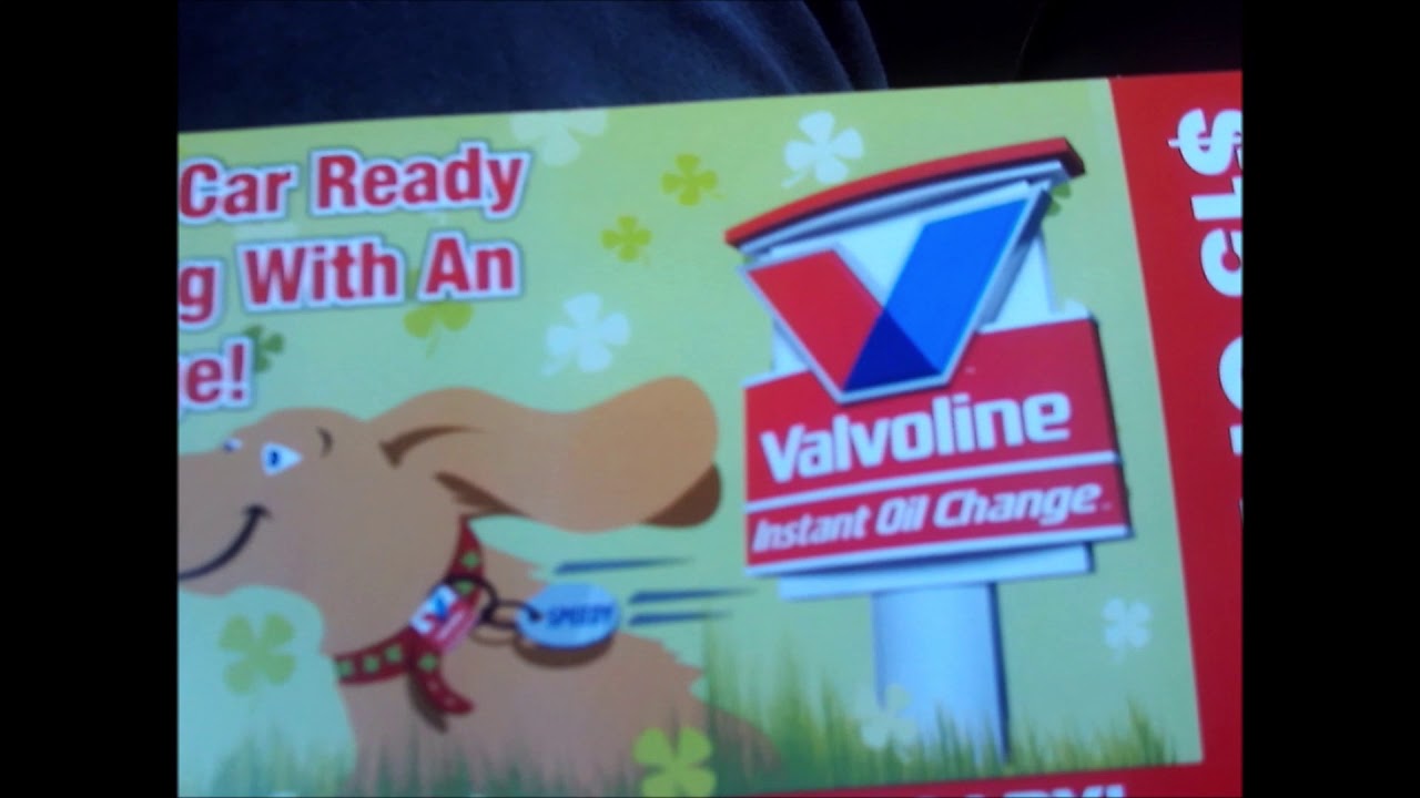 Стоимость замены масла Valvoline за 15 минут с моим купоном. Планы Econoline