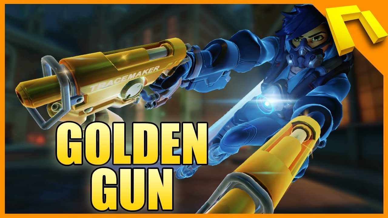 Overwatch - GOLDEN GUN TRACER!