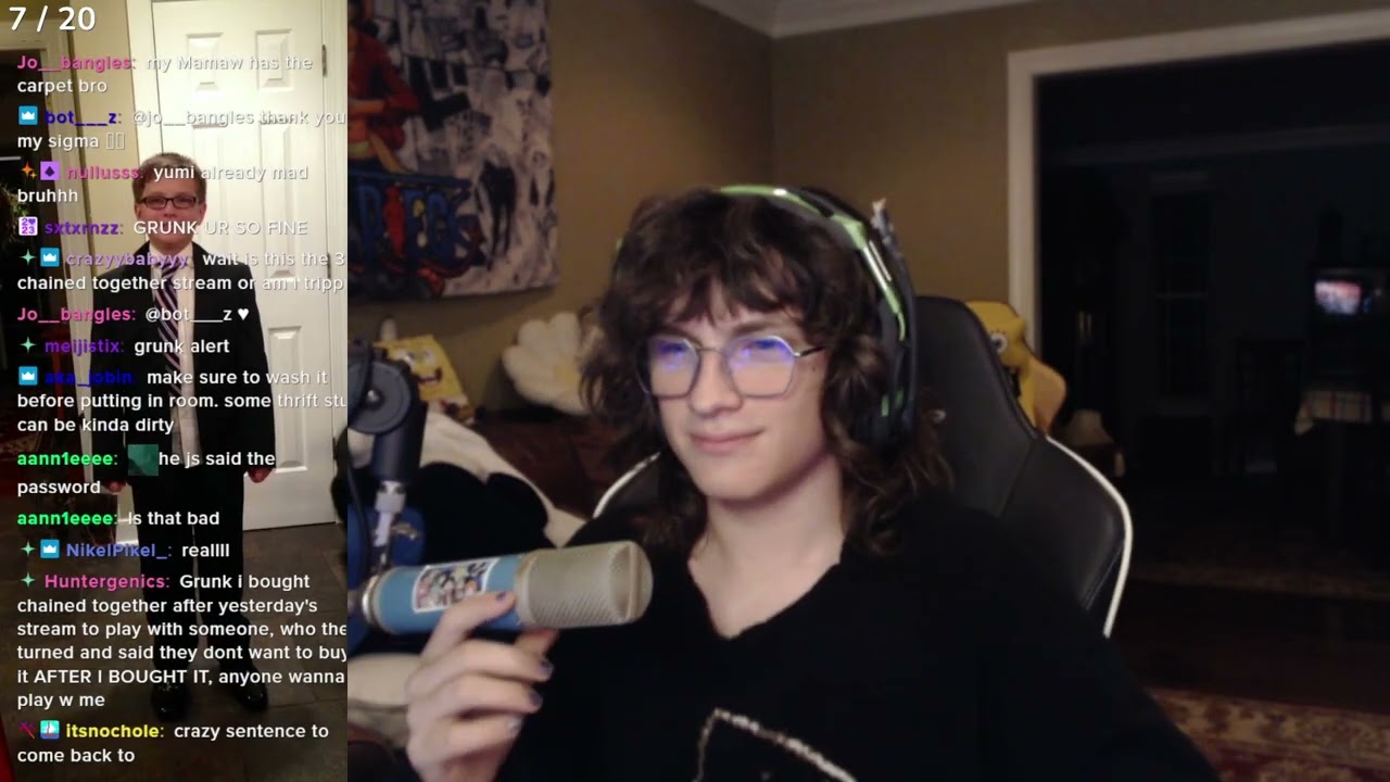 [26/06/24] Me and My friends are Joined together by Iron .... againm???? (Grunk twitch vods)