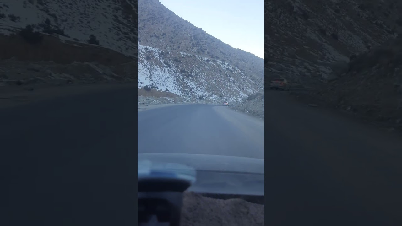 نمایی عالی از خروجی تونل سالنگ شمالی 🇦🇫لایکو سبسکرایب کنید عزیزان Afghanistan🇦🇫Toure like subscribe 