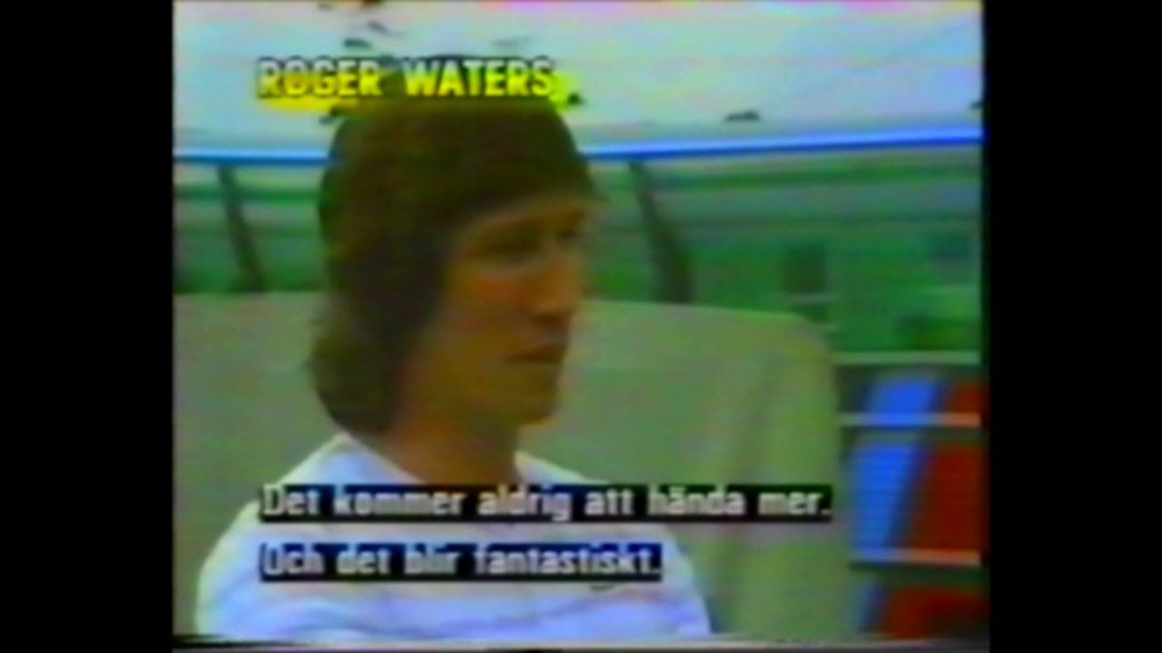 Roger Waters - Interview From Sweden TV (June 1984)