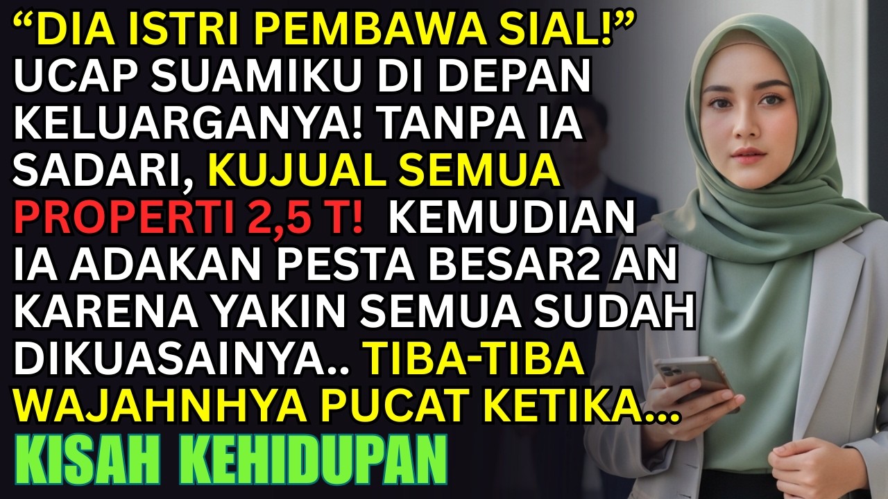 KUJUAL PROPERTI 2,5 T! SAAT SUAMI MENGATAKANKU 