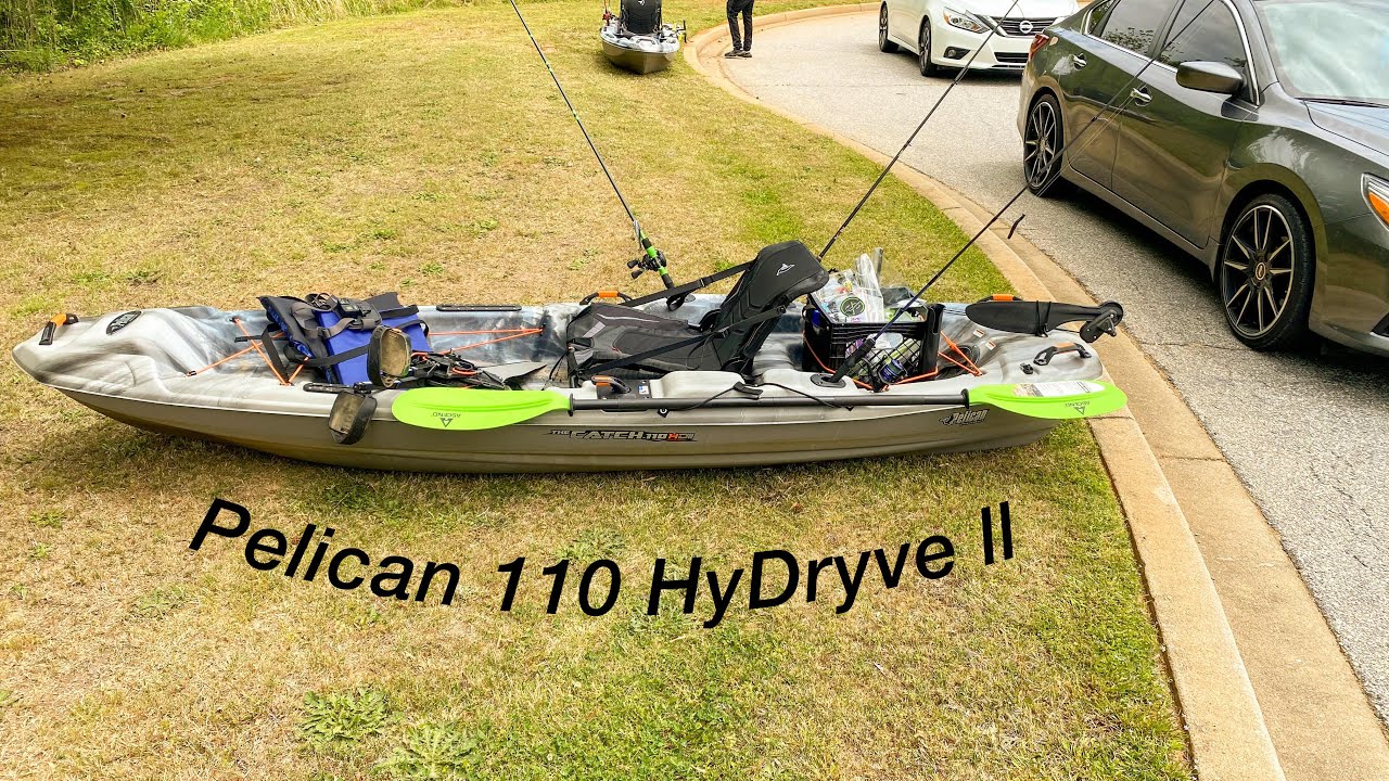First Fishing ADVENTURE On The KAYAK!!! (Pelican 110 HyDryve ll)