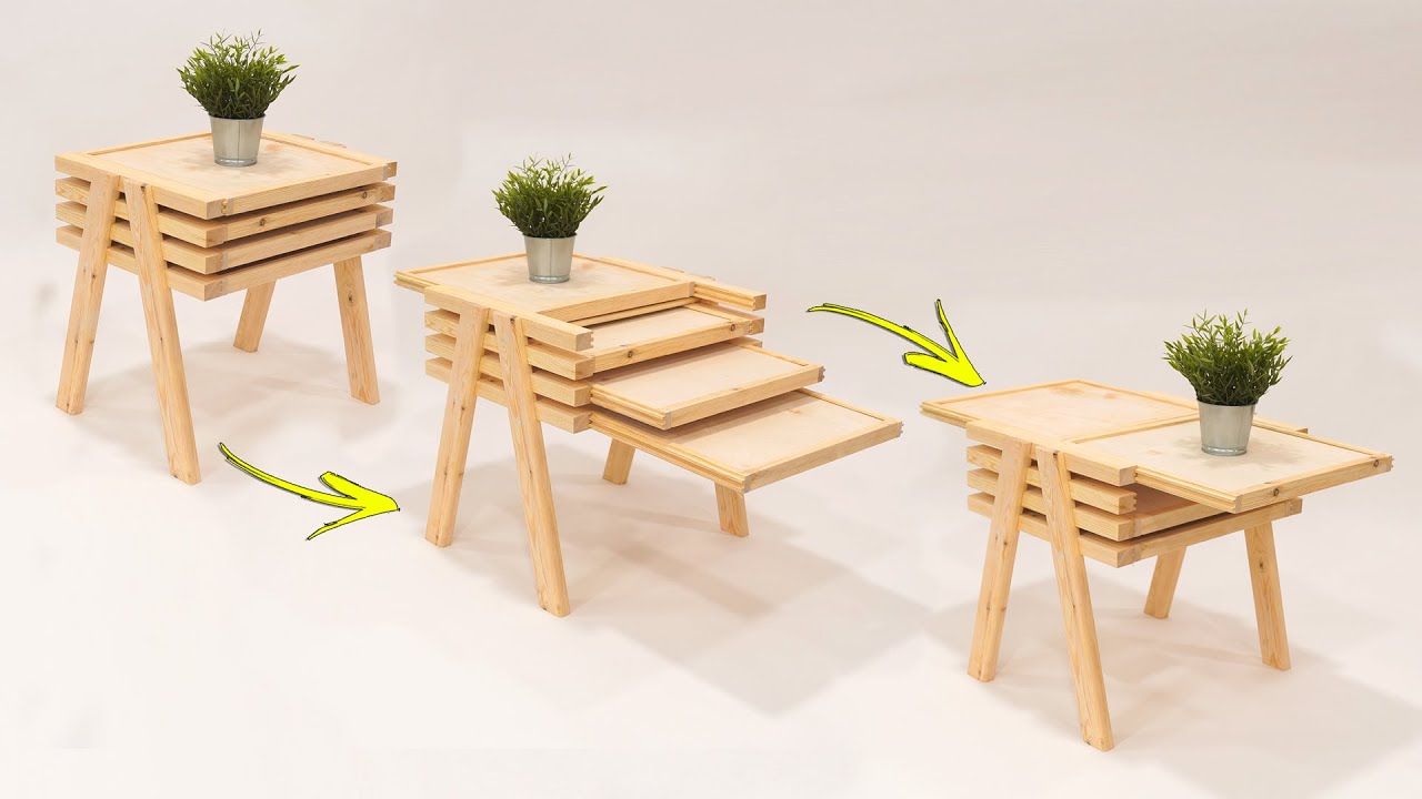 طاولة متعددة الاسطح والاستخدامات Multifunctional Coffee Table