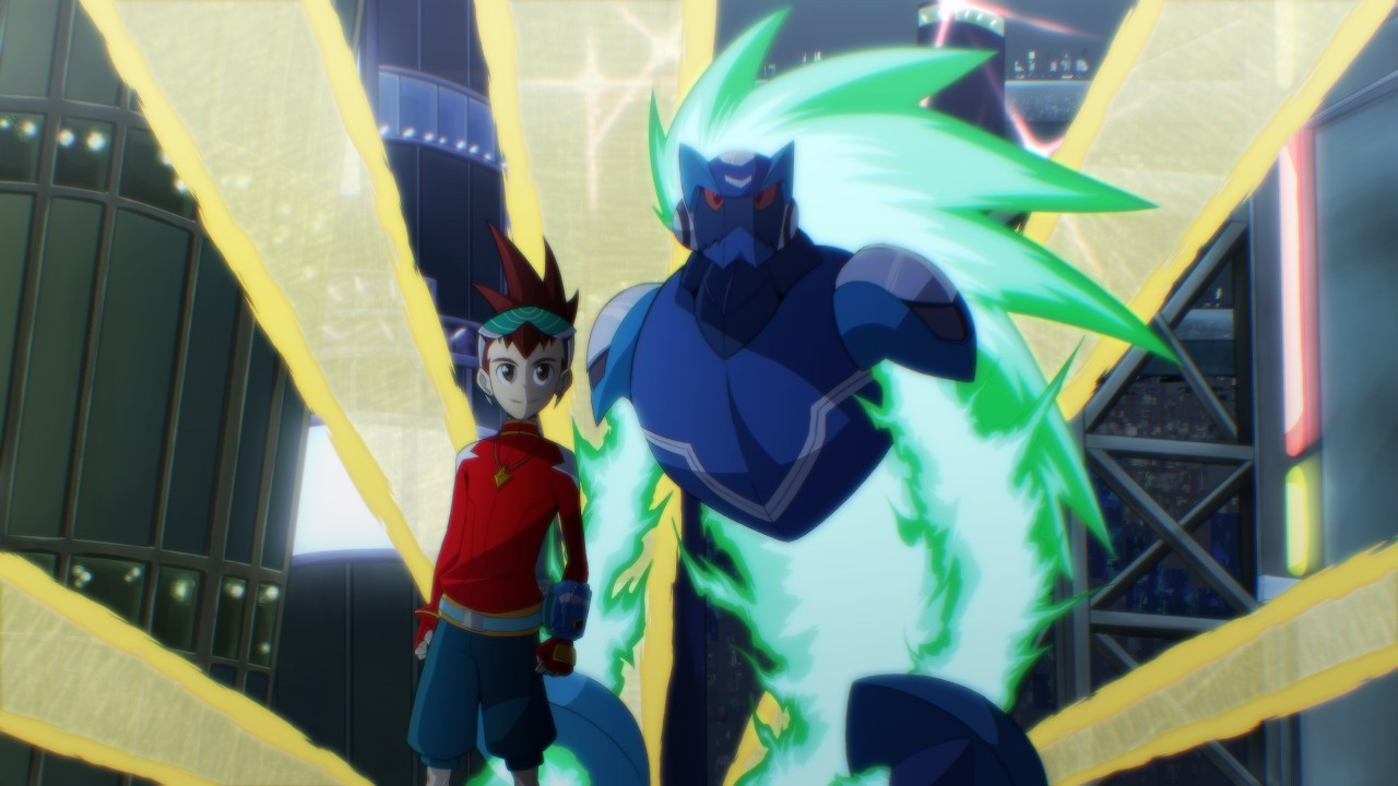 Rise of the Blue Shooting Star – Mega Man Star Force DX Episode 1