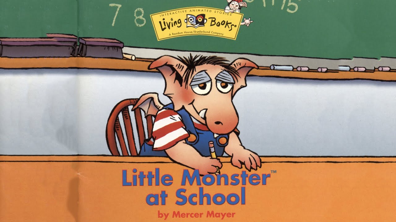 Living Books Little Monster at School - Full Game Walkthrough Longplay