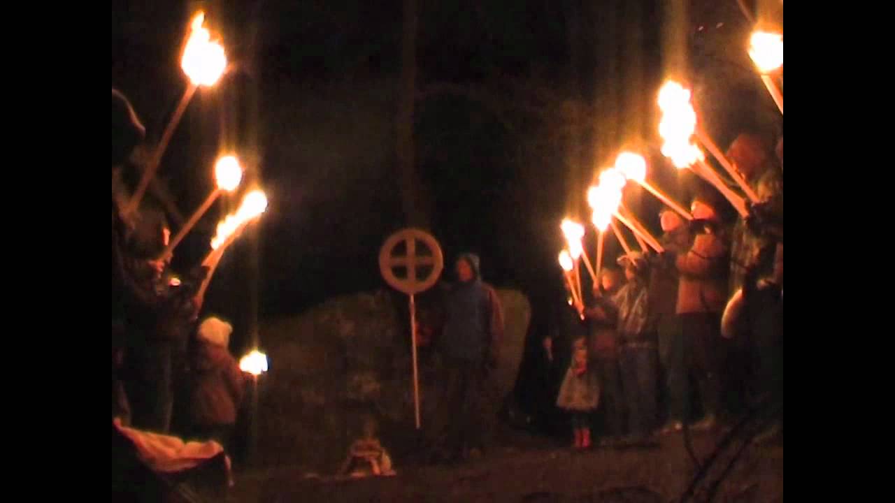 Fylfot Hearth 2011 Yule blot at the White Horse Stone