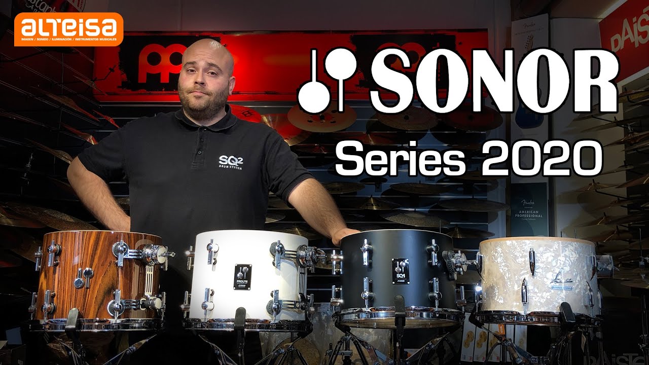 Sonor Drums Series 2020 - Comparativa — Alteisa Sonido