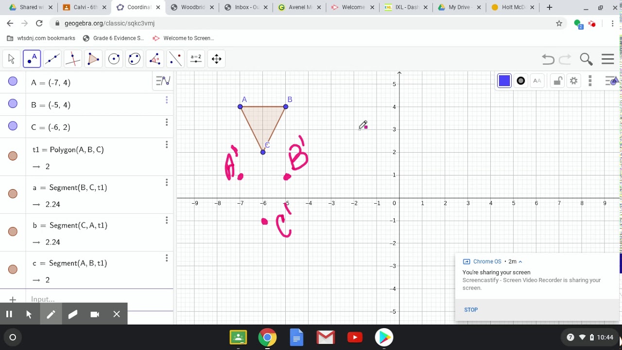 Translating a Figure 1