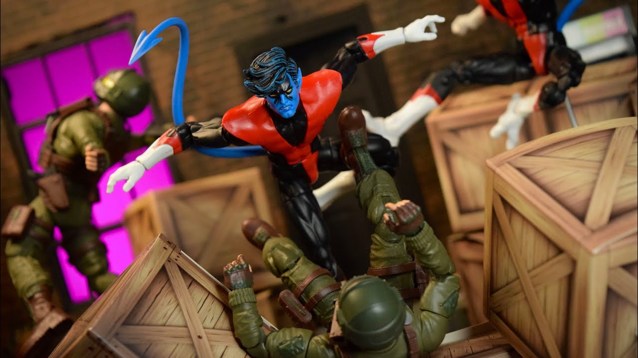 Marvel Legends X-Men '97 Wave 2 Nightcrawler Action Figure Review | Hasbro