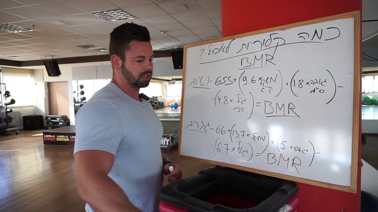 חישוב כמות הקלוריות לתפריט חיטוב