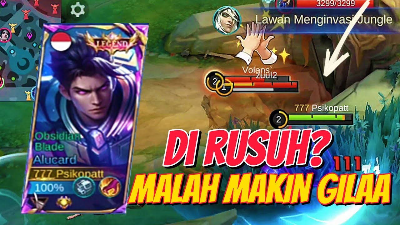 DIRUSUH DARI AWAL 😡 TIM GAK PEDULI! ALUCARD BARBAR SENDIRI SAMPAI BALIKIN GAME!/MLBB