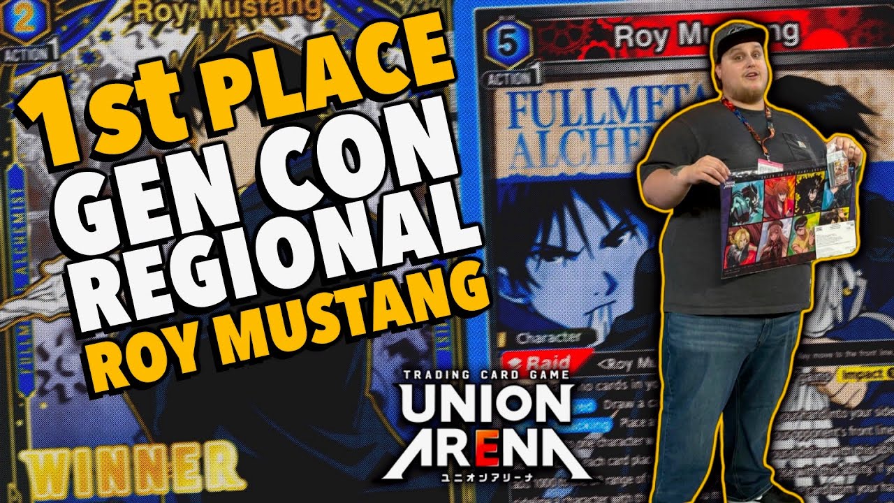 1st Place GenCon Regional \ Union Arena / Roy Mustang Deck Profile (8-0) 