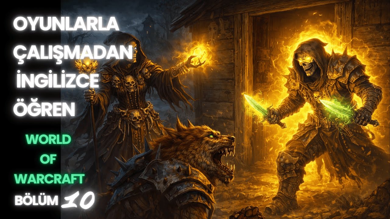 Çalışmadan İngilizce Öğren - World of Warcraft Bölüm 10