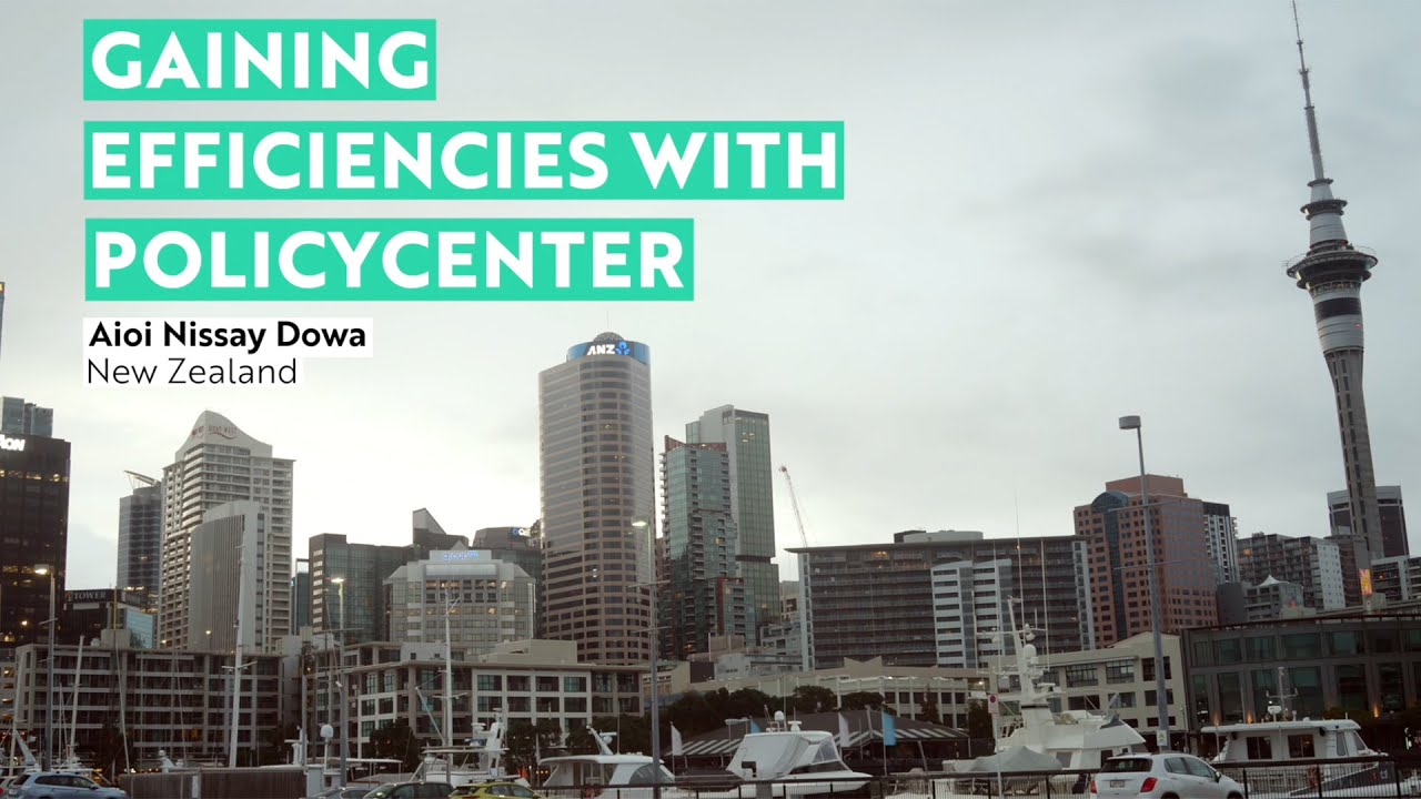 Aioi Gaining Efficiencies with PolicyCenter