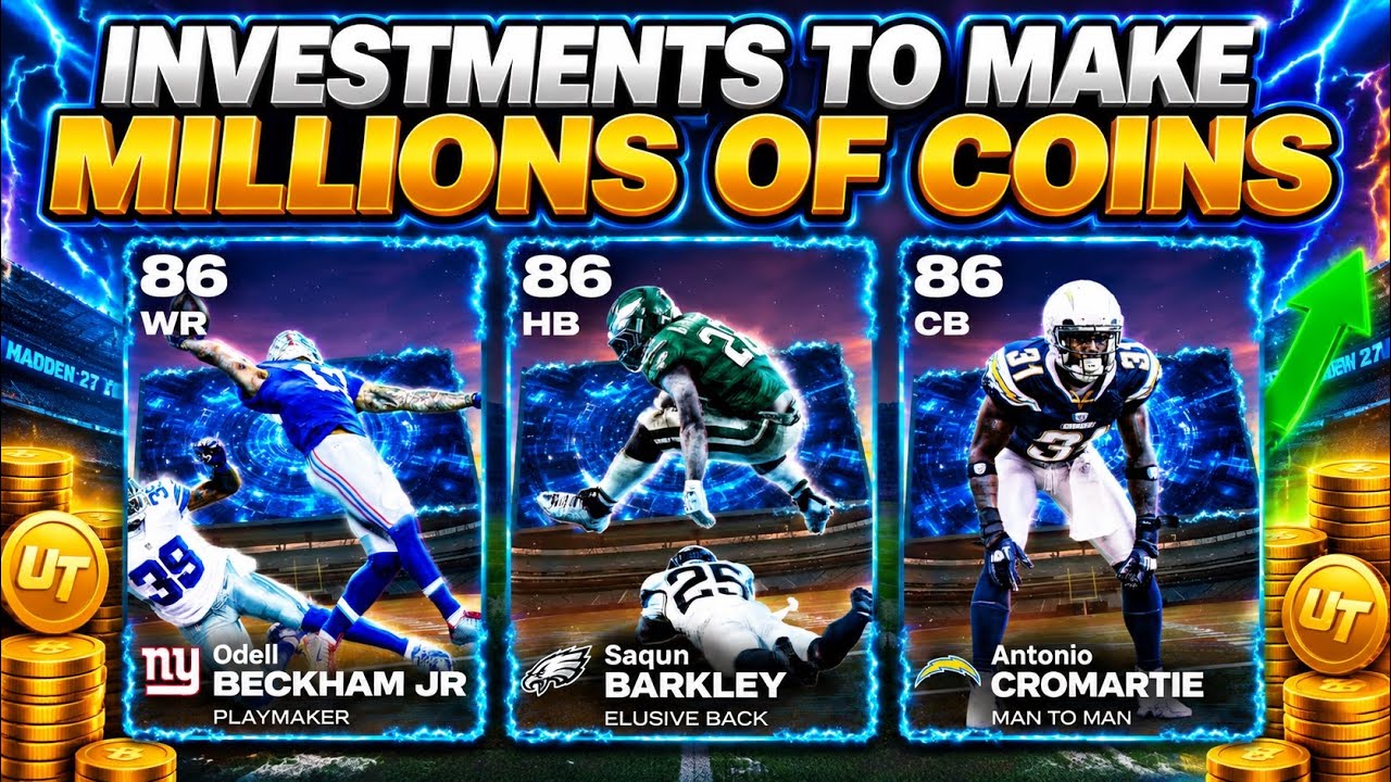 COIN METHOD! INVESTMENTS TO MAKE MILLIONS OF COINS IN MADDEN 27 ULTIMATE TEAM!