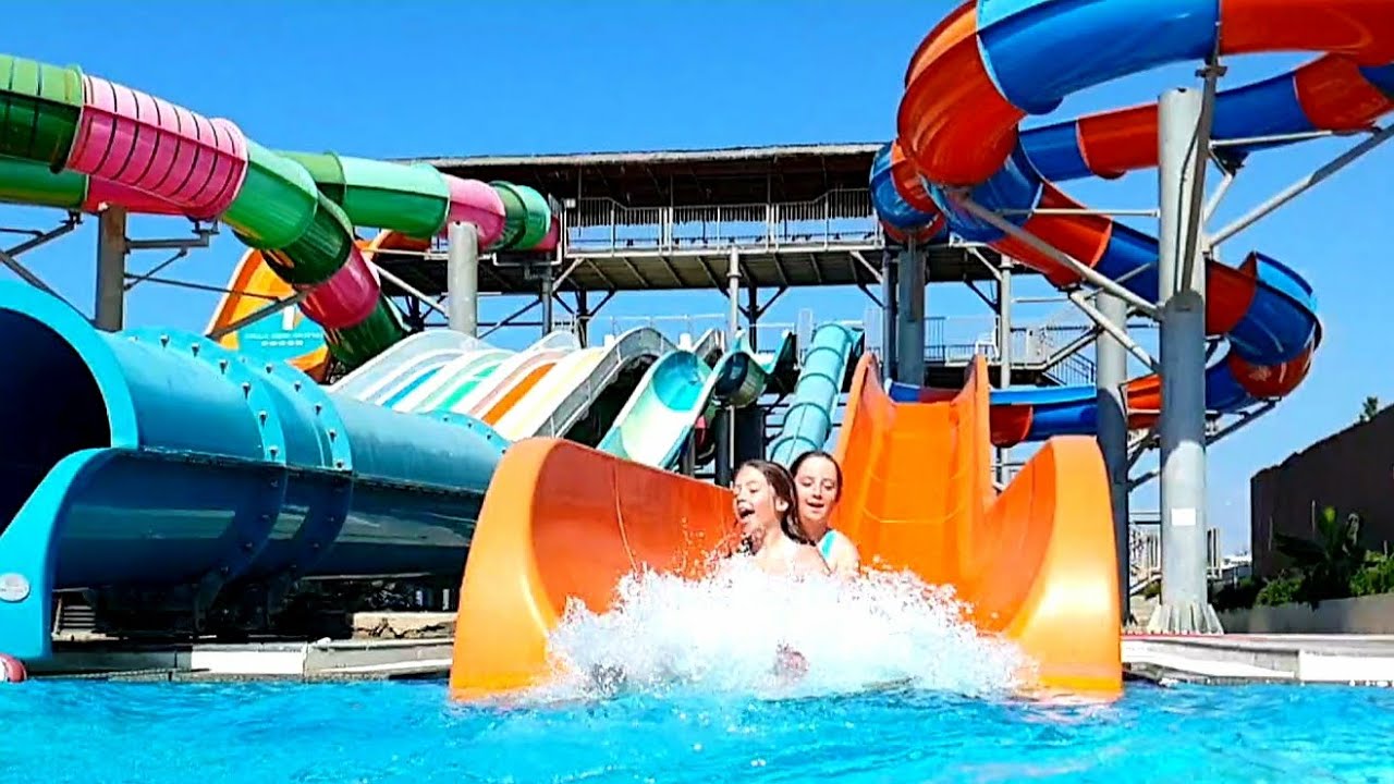 AquaPark @ Haydarpasha Palace 5* Hotel in Alanya, Antalya area Turkey 🇹🇷