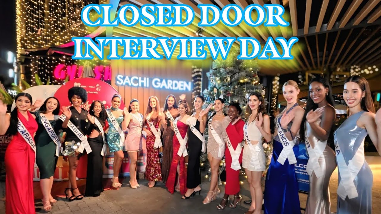 CLOSED DOOR INTERVIEW DAY || MISS COSMO 2025 IN VIETNAM 🇻🇳 