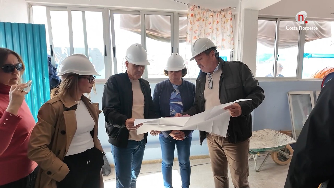 Noticias. Comienza la construcción del comedor del Colegio Albaicín y obras en el CEIP La Dehesilla