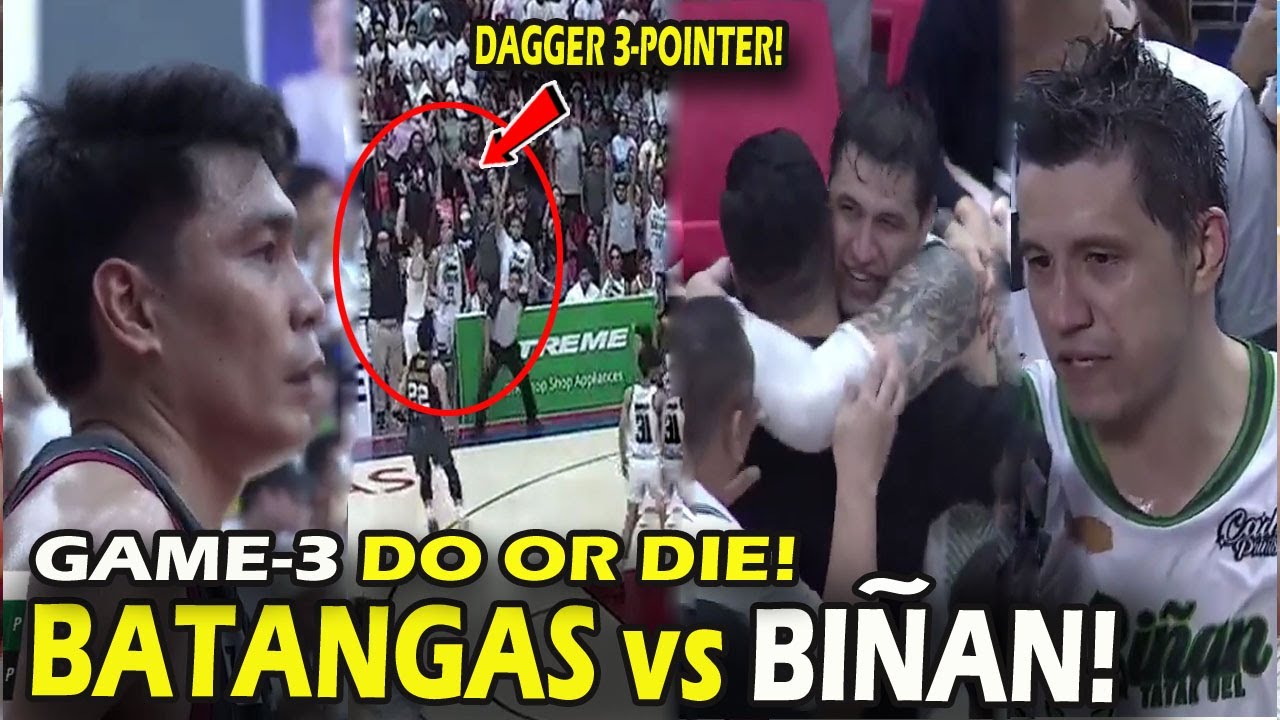 CRAZY ENDING! BINAN vs BATANGAS | GAME-3 DO OR DIE GAME SEMI-FINALS | November 17, 2025