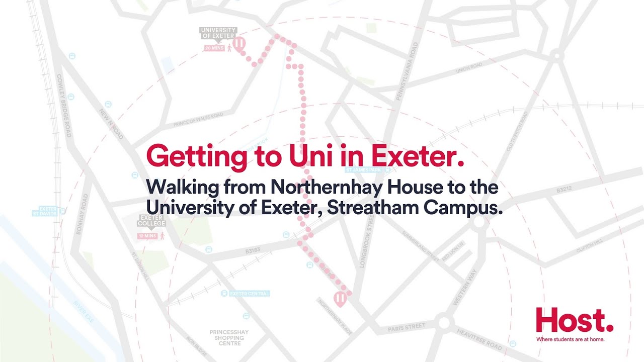 Host | Walk to Uni - Northernhay House, Exeter.