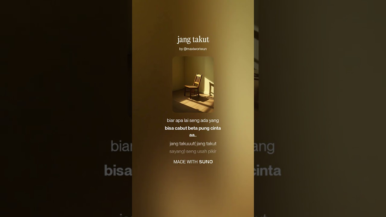 LAGU AMBON TERBARU 2026 (JANG TAKUT) 