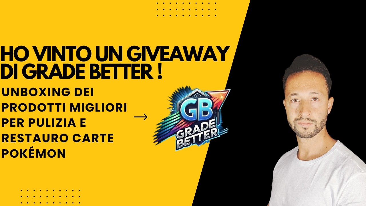 COME PULIRE E CURARE LE CARTE POKÉMON: Unboxing giveaway DI PRODOTTI PROFESSIONALI GRADE BETTER!