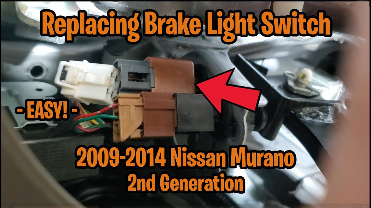 Замена выключателя стоп-сигнала на Nissan Murano 2009-2014 гг., НО столкнулся с другой проблемой!