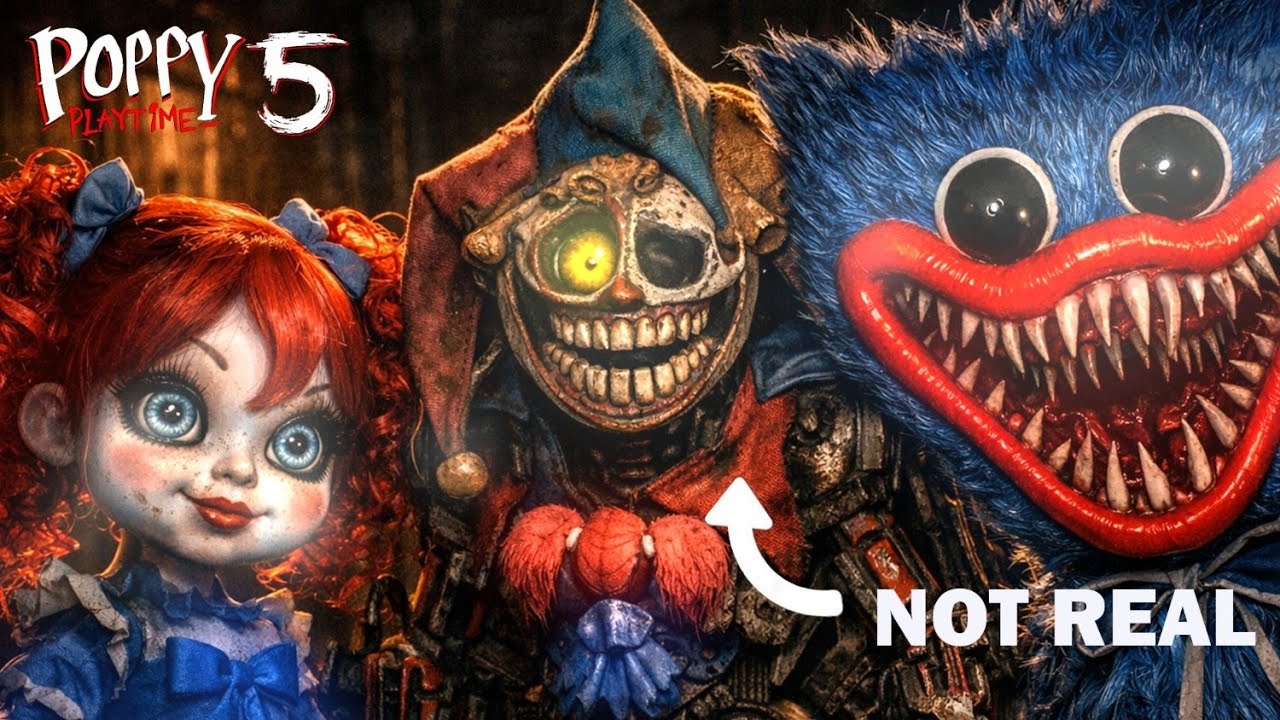 POPPY PLAYTIME CHAPTER 5 - PROTOTYPE is Not Real Monster