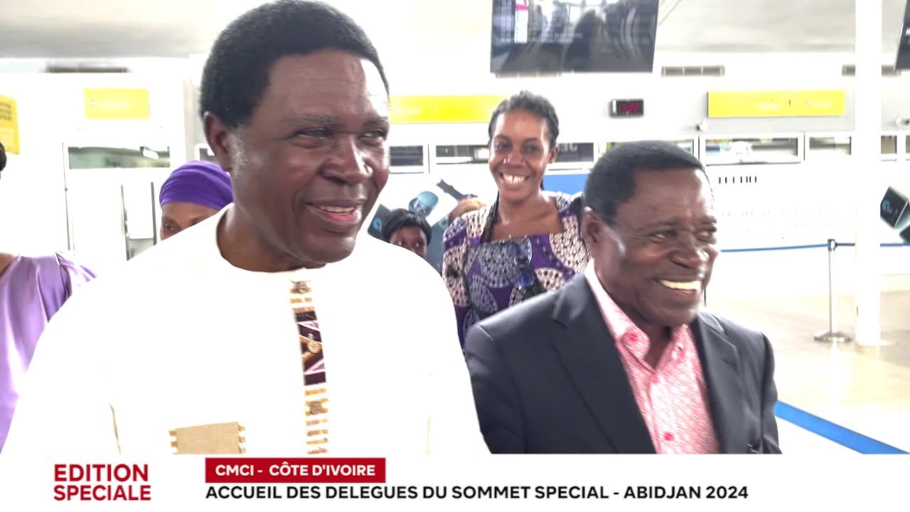 EDITION SPECIALE DU 26 NOV - ACCUEIL DES DELEGUES DU SOMMET SPECIAL DE LA CMCI -  ABIDJAN 2024