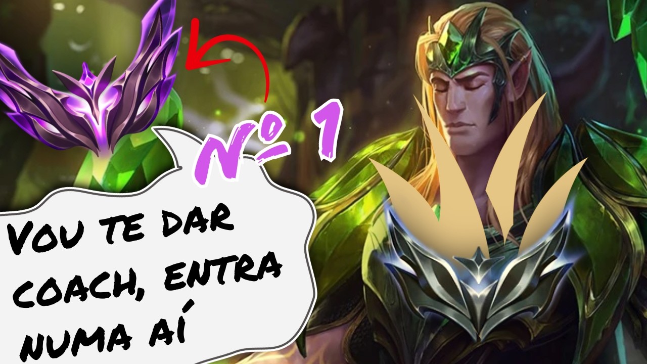 Recebi Coach do melhor Taric jungle do Brasil!