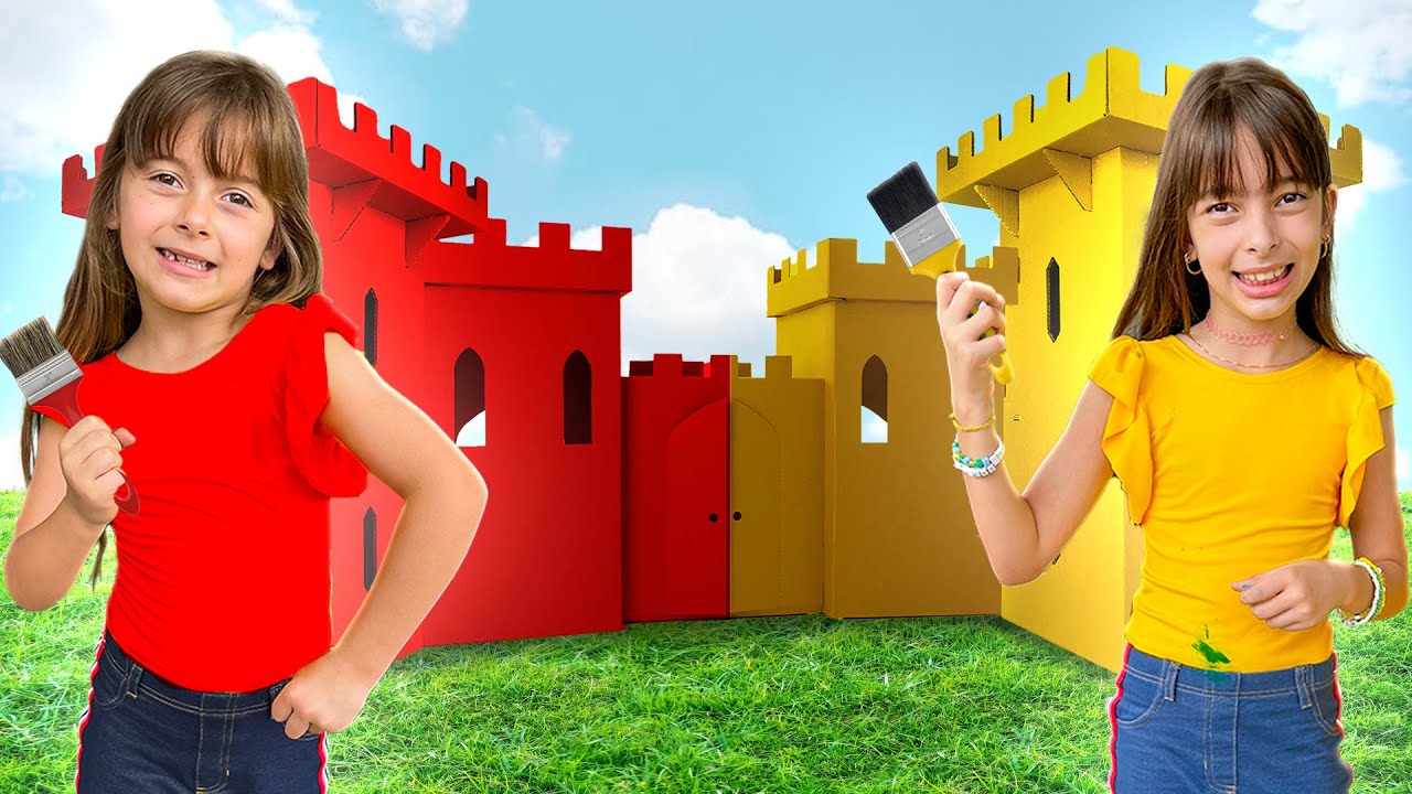 DECORANDO E MOBILIANDO NOSSA MANSÃO DE PAPELÃO ! COMPILAÇÃO