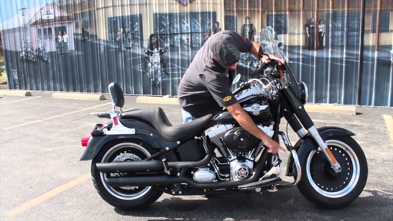 Подержанный Harley-Davidson Fat Boy Lo 2010 года выпуска