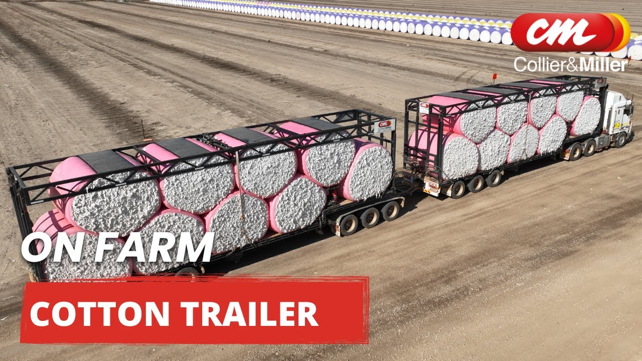 C&M Cotton Cartage Trailers, setting a new standard for cotton transport efficiency!